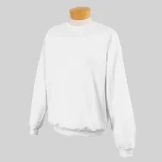 Jerzees Youth 8 oz 50/50 Nublend Fleece Crew - White/Neutral