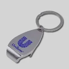 Custom Bottle Opener Metal Keychain - Style C