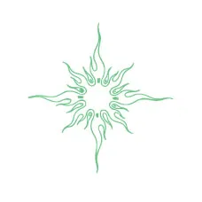 Glow in Dark Tattoos - Temporary Tattoos - 3" x 3"