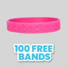 Custom Debossed Wristbands 
