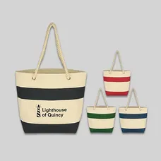 Cruising Tote Bag With Rope Handles - BG