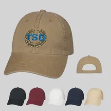 Washed Cotton Unstructured Cap