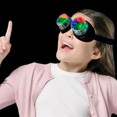 LED Light-Up Flashing Goggles  