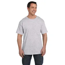 Hanes Beefy-T with Pocket - Light/Heather