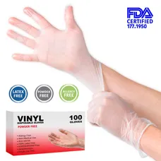 Vinyl Disposable Gloves