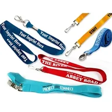 Custom Silk Screen Print Polyester Lanyard-A