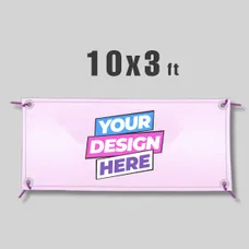 10′ X 3′ Vinyl Banner 