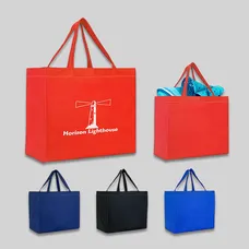 HEAT SEALED NON-WOVEN GRANDE TOTE BAG 
