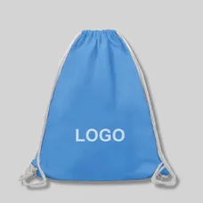 Economical Cotton Drawstring Backpack-1