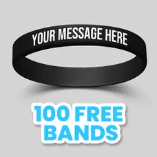 Custom Printed Silicone Wristbands         
