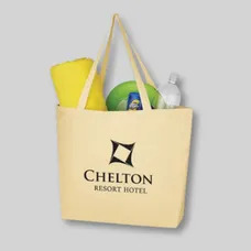 THE OUTING COTTON TWILL TOTE BAG 