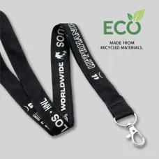 Eco-Friendly Wood Fiber Lanyards