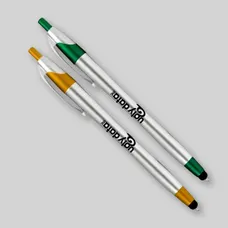 Custom Silver Javelina Stylus Pens