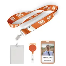 5/8 inch Price Saver Lanyard with Metal Clip