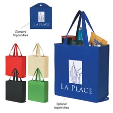 NON-WOVEN FOLDABLE SHOPPER TOTE BAG