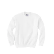 Gildan Youth 7.75 oz 50/50 Fleece Crew - White/Neutral