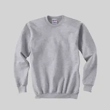 Hanes 90/10 Ultimate Cotton Crew - Light/Heather