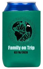 Family Trip Can Coolers 