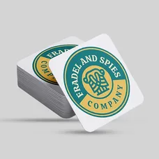 Custom Square Paper Coaster