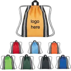 Reflective Stripe Backpack 