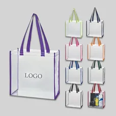 Transparent PVC Tote Bag 