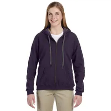 Gildan Heavy Blend Ladies 8 oz. Vintage Classic Full Zip Hood - Dark/All