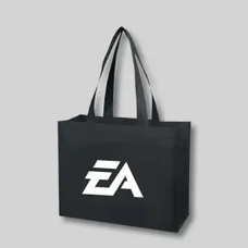 Budget Custom Matte Laminated Non Woven Shopper Tote Bag-BG