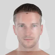 FACE SHIELD - CLEAR ADJUSTABLE STRAP 