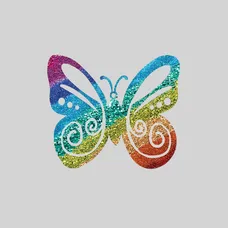 Glitter Tattoos - Temporary Tattoos - 3" x 4"