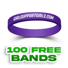 Custom Debossed Colorfilled Wristbands 