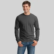 Gildan Gildan - Ultra Cotton 100% Cotton Long Sleeve T-Shirt - Colors