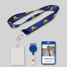 5/8" Lanyards Custom Polyester Material-C