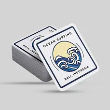 Custom Square Pulpboard Coaster