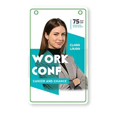 Custom Glossy ID Cards - 3.94" x 5.51"