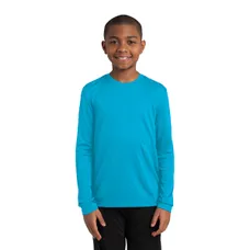 Sport-Tek Youth Long Sleeve PosiCharge Competitor Tee