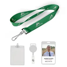 1 inch Price Saver Lanyard with J-Hook