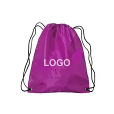 All Purpose Polyester Drawstring Backpack - WD