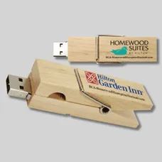 USB Storage Drive - U336-512MB-Wooden