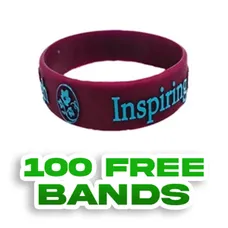 Embossed Printed 3/4 inch      