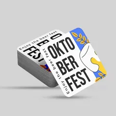 Custom Square Pulpboard Coaster - Debossed