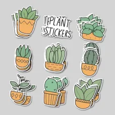 Die cut stickers-5"X5" 