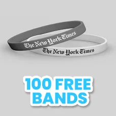 Printed 1/4 inch Wristband 