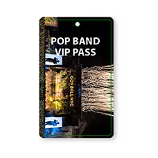 Custom Frosted ID Cards - 3.54" x 5.12"