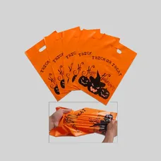 Custom Imprinted Plastic Halloween Bags - BG