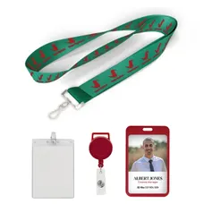 Custom Silk Screen Print Polyester Lanyards