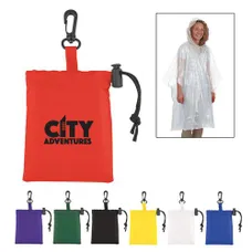 Sleeved Poncho in Pouch