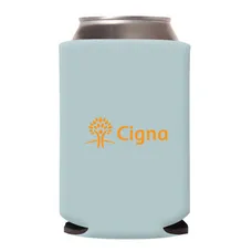 Budget Can Cooler Holder One Color Imprint    