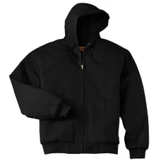 CornerStone Heavyweight Full-Zip Hooded Sweatshirt with Thermal Lining - Dark/All
