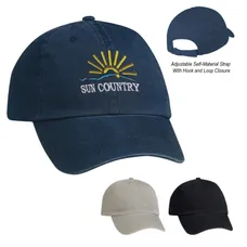 Cotton Chino Unstructured Cap