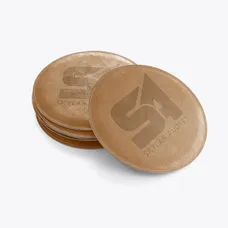 Custom Leather Coaster